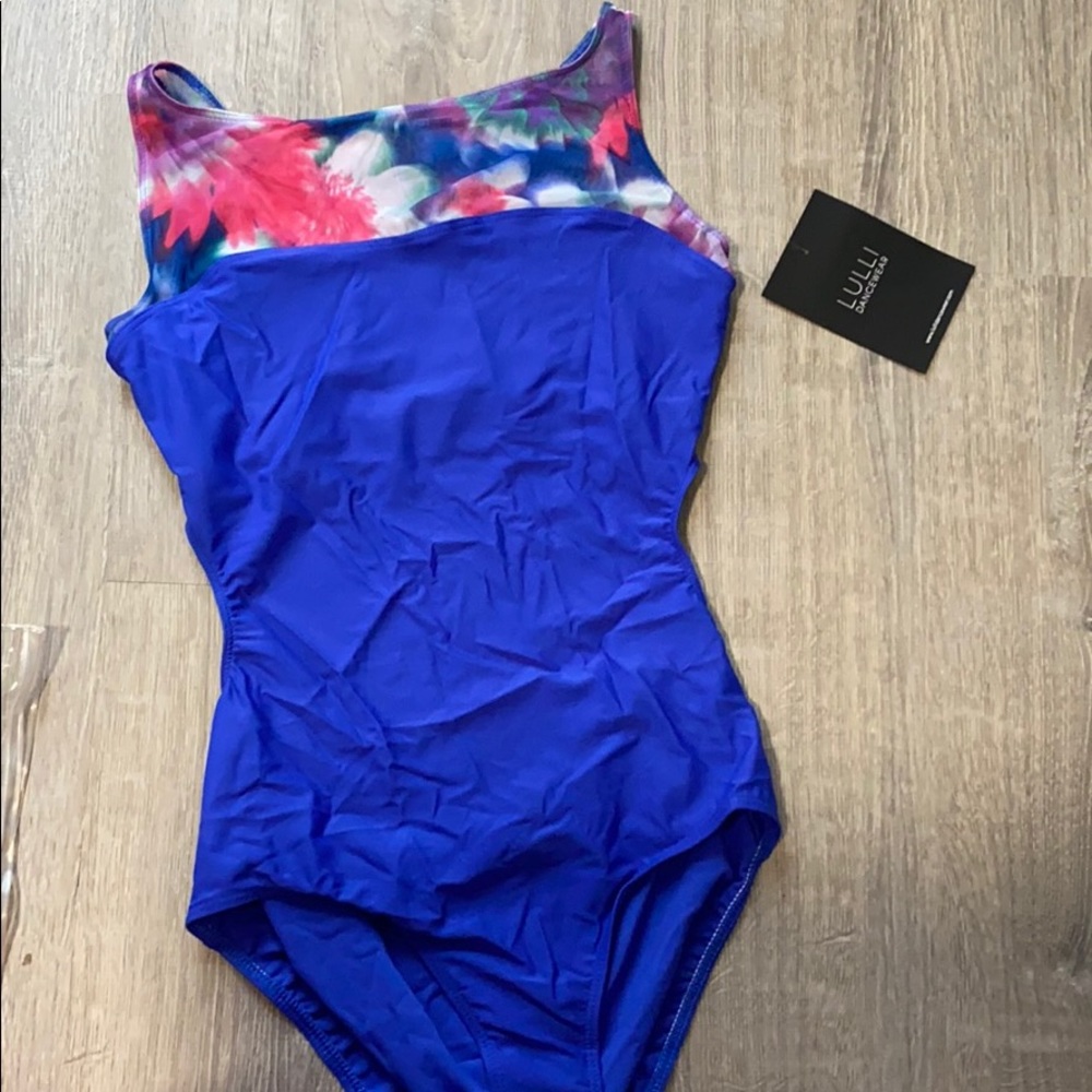 royal blue adult leotard